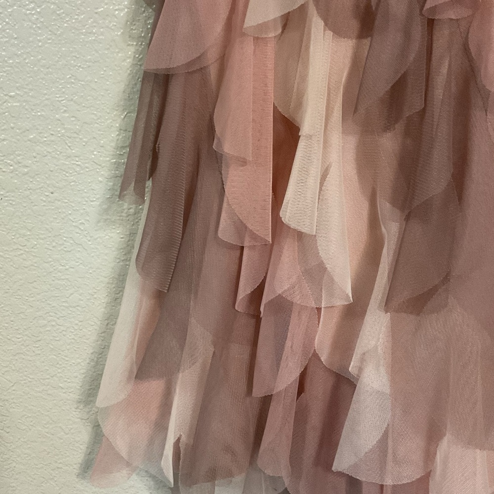 Biscotti Pink Princess Dress Floral Elegant Brown Layered Easter dress - Picture 8 of 10
